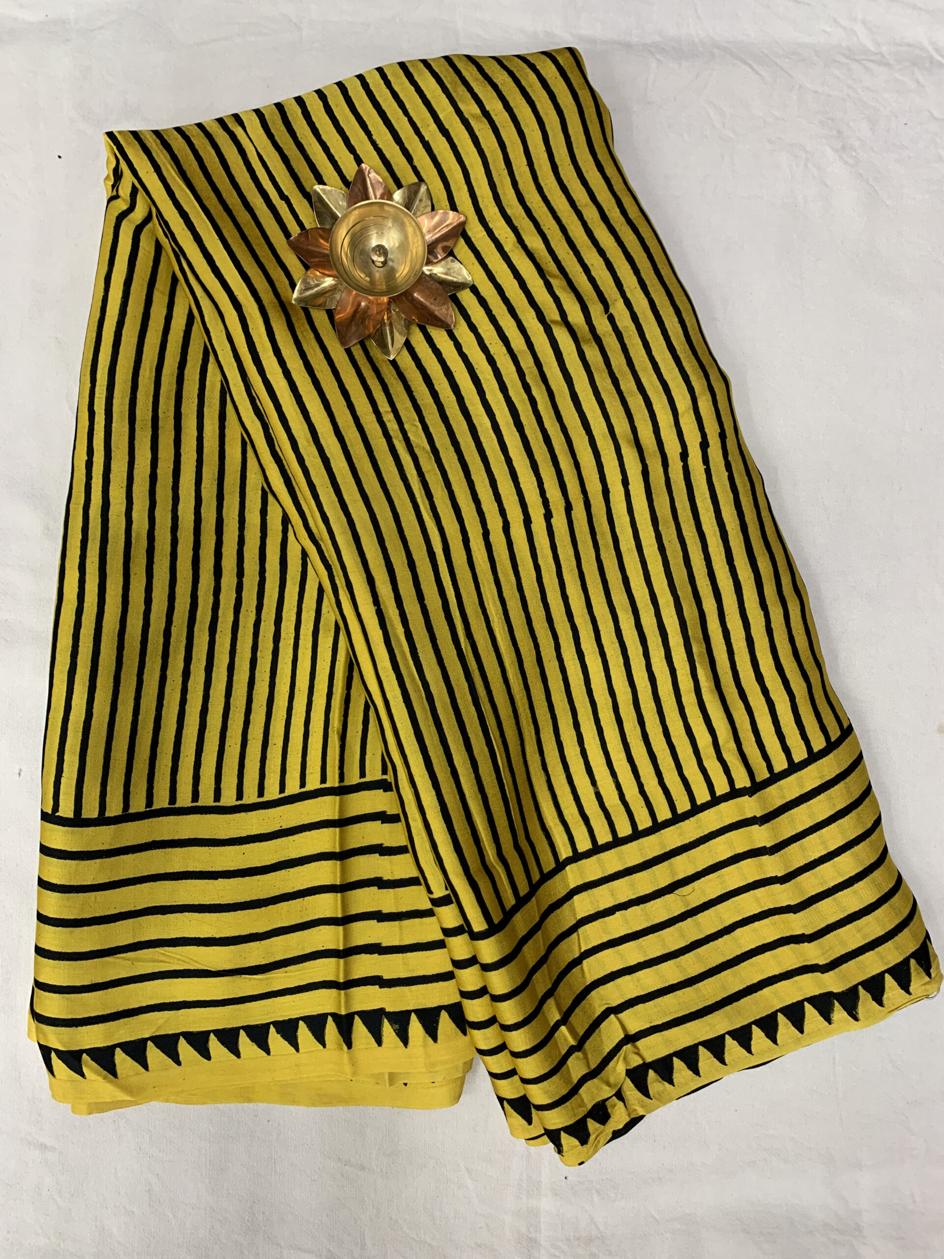 Musturd Yellow handblock o