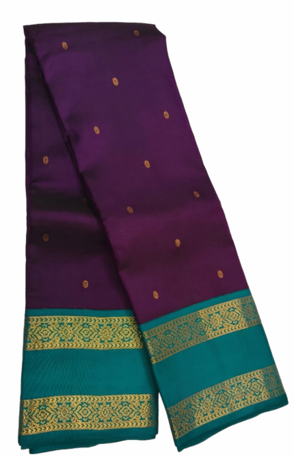 Royal Purple Kanchivaram Saree..